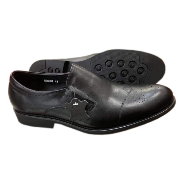 Slip-on-Leather-official-shoes-Black