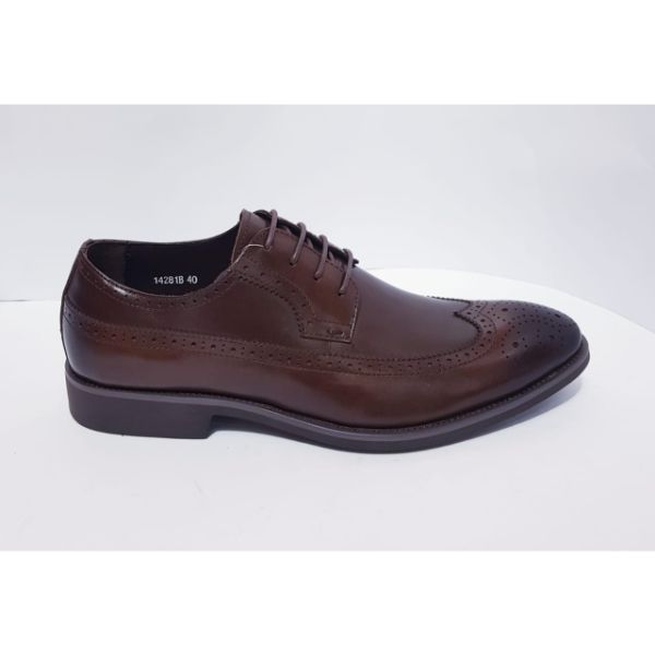 Lowcut Wing Tip Leather shoes