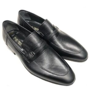Black mettem shoes